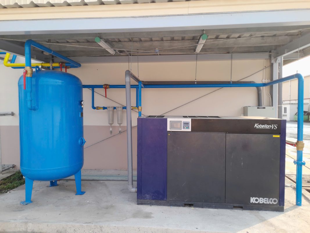 lắp đặt phòng máy nén khí